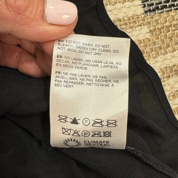 Reformation Kristine Women's Asymmetrical Neckline Leopard Print Mini Dress 10 - Picture 12 of 12